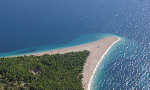 Zlatni rat is one of the most searched locations on Google Street View